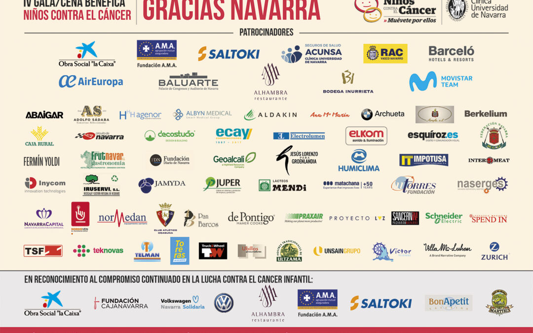 Colaboradores de ”Niños contra el cáncer”