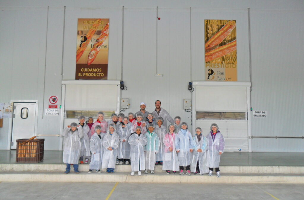 Otra visita del colegio de Peralta en mayo 2013