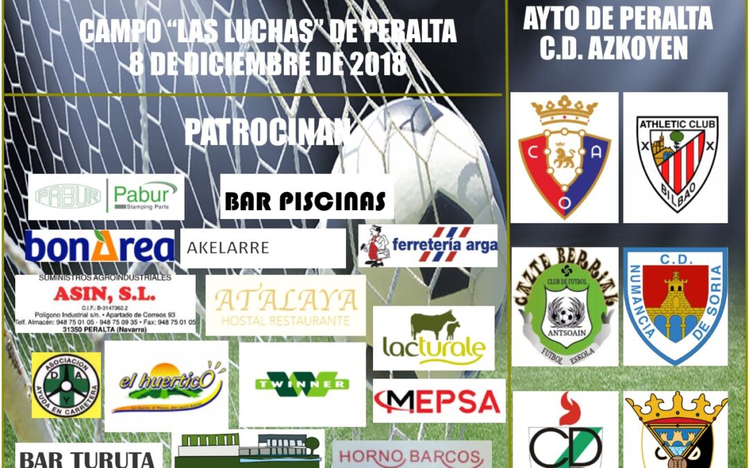 PAN BARCOS patrocina el V Torneo Alevín ”Futbol 8 Villa de Peralta ”