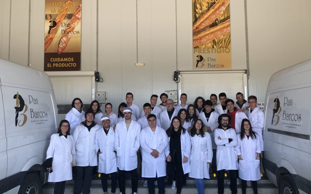 PAN BARCOS recibe un año más a los alumnos del Colegio de San Adrián