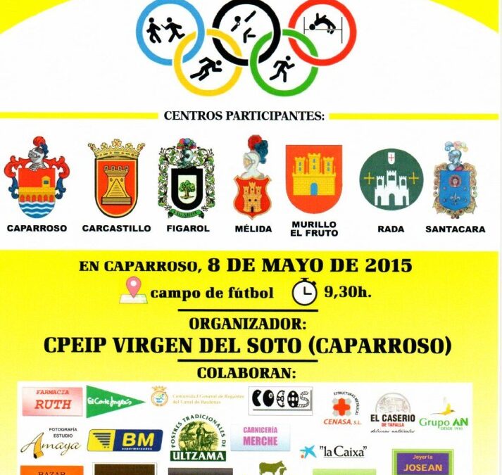 XLIV OLIMPIADAS ESCOLARES “VALLE DEL ARAGÓN”