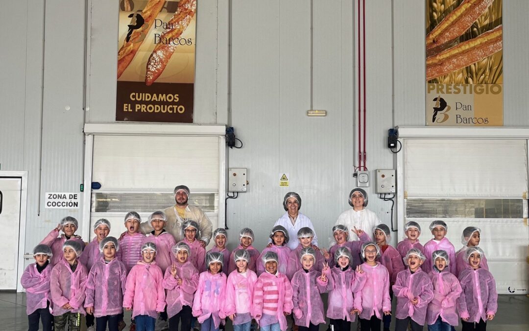 Los alumnos de 1º del Colegio de Funes visitan nuestra fábrica